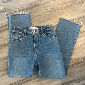 Abercrombie 90s Straight Ultra High Rise Jeans